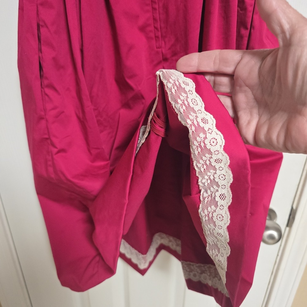 Kate Spade Fuchsia Pink Dress Size 2 With Pockets - Picture 6 of 10